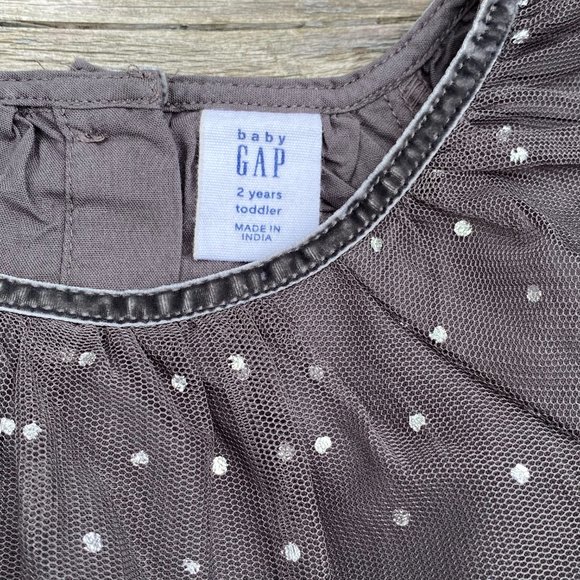 BabyGap Toddler Glitter Tiered Dress 2T - Picture 7 of 15